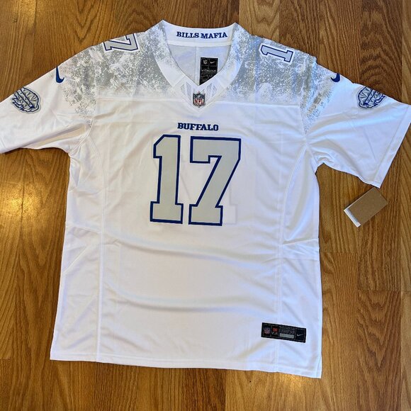 New Nike #17 Josh Allen Bills 2025 Rivalry Series Stitched Jersey L-XL - Picture 1 of 4